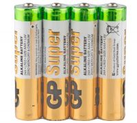 Миниатюра: Батарейка ААА GP Super Alkaline 4шт в спайке