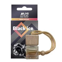 Миниатюра: Ароматизатор подвесной AVS (аром.AQA-01 Black ice/Черный лёд(жидкостный) /15