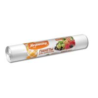 Миниатюра: Пакет д/замораживания продуктов 25*32см Хозяюшка 3л, 25шт