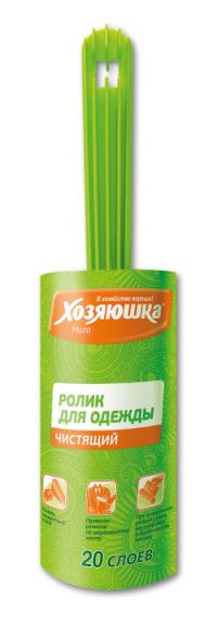 Миниатюра: Ролик д/чистки одежды ХОЗЯЮШКА Мила 20слоев