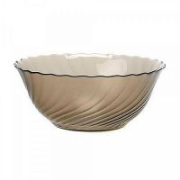 Миниатюра: Салатник 24см 2,3л дым. стекло Океан Эклипс