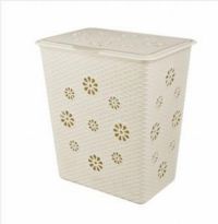 Миниатюра: Корзина д/белья Плетёнка 60л белый