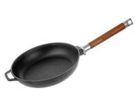 Миниатюра: Сковорода чугун 220 съемная дер.ручка Гардарика