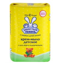 Миниатюра: Мыло 90гр Детское Ушастый нянь алоэ подорожник