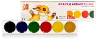 Миниатюра: Краски 6цв. ЛУЧ Зоо 19с1246 аквар., б/к,к/к