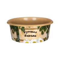Миниатюра: Таз 15л пласт. Русская банька
