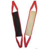 Миниатюра: Мочалка д/тела банная Шахтерская Ассорти 42*12*3см (поролон/полипропилен)