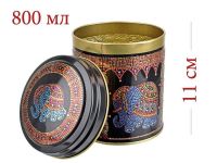 Миниатюра: Банка жест. Индийский слон Ц99мм h110мм v0,8л