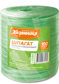 Миниатюра: Шпагат ХозяюшкаМила полипропилен L-100м