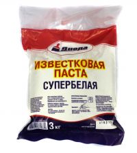 Миниатюра: Известковая паста отбеленная 3 кг /пакет