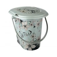 Миниатюра: Ведро-туалет 17л пласт. Парма (400*360*380мм)