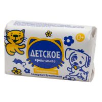 Миниатюра: Мыло-крем Детское 90г Д-пантенол