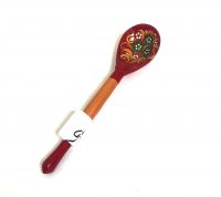 Миниатюра: Ложка дерев. чайная,сувенирная Хохломская Краснушка