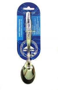 Миниатюра: Набор Антошка М4 (Ложка столовая, Вилка столовая, Ложка чайная) блистер