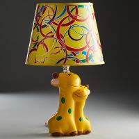 Миниатюра: Светильник настольный Жирафы h33