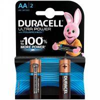 Миниатюра: Батарейки АА DURACELL UltraPower АА 2BL 2шт в блистере