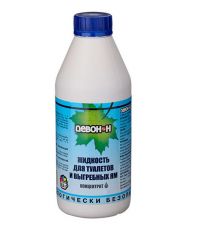 Миниатюра: Жидкость-расщепитель Девон-Н 0.5л (для биотуалетов, выгребных ям, для удаления запахов и загрязнений