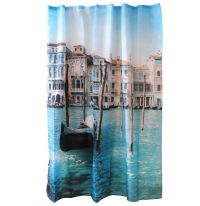 Миниатюра: Занавеска для ванной Рыжий кот Curtain-Venice Венеция