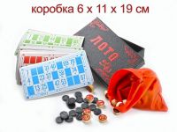 Миниатюра: Игра ЛОТО в коробке