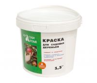 Миниатюра: Краска д/садовых деревьев 1,3кг Краски Алтая