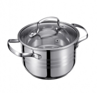 Миниатюра: Кастрюля нерж. 2л ст.кр. 16*10,5см Linea CINTURA