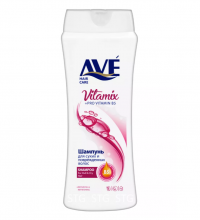 Миниатюра: Шампунь 400мл AVE д/сухих и поврежденых волос /12