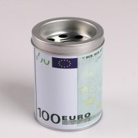 Миниатюра: Пепельница бездымная Euro, 7.7 х 10.2 см, микс