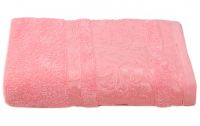 Миниатюра: Полотенце махровое 70*140 Лейла (пл.430г), 01-076, розовый