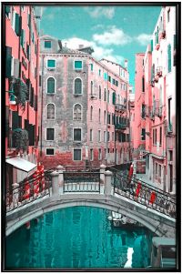 Миниатюра: Картина в пластиковой раме 40*60 Венеция