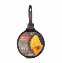 Миниатюра: Сковорода блинная 24см, ков.ал. а/п,индукция Оникс