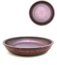 Миниатюра: Тарелка д/фруктов (Вьюнок) 21см 670мл керамика