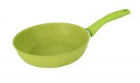 Миниатюра: Сковорода 26см лит. ал. с ручкой, АП линия Trendy style (lime)