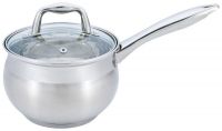 Миниатюра: Ковш нерж. 2,1л 16см ст/кр. Premium APPLE