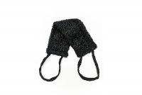 Миниатюра: Мочалка д/тела Мужская For men black ТМ Бацькина баня