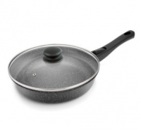 Миниатюра: Сковорода 26см лит.ал. а/п, ст/кр.съемн.ручка Мраморная Нева металл