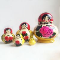 Миниатюра: Матрешка 5 кукольная традиционная Фонарик