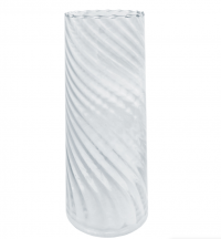 Миниатюра: Ваза д/цветов 29см*10,Зигзаг,стекло