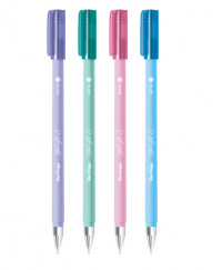 Миниатюра: Ручка шариковая Berlingo Starlight S синяя, 0,5мм, корпус ассорти пастель