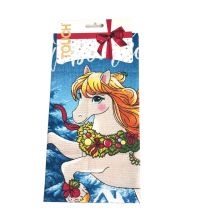 Миниатюра: Полотенце вафельное 45*60см Сивка-бурка хлопок 100% на хангере