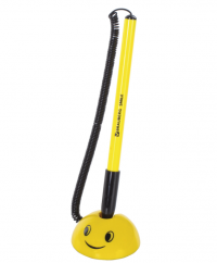 Миниатюра: Ручка шариковая настольная BRAUBERG SMILE, СИНЯЯ, корпус желтый, узел 0,7мм, линия 0,35мм