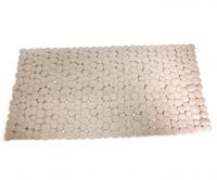 Миниатюра: Коврик д/ванной 68*34см прямоуг. Камушки однотон., силикон