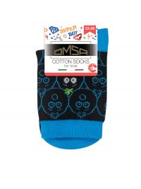 Миниатюра: Носки детские Omsa 21P74 neroblu мордочки р.23-26