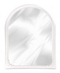 Миниатюра: Зеркало в рамке (495*390мм) белый