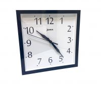 Миниатюра: Часы настенные JENNA JN-100028 23.5х23.5х3.5см, квадрат, пластик, плавный ход
