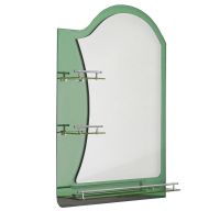 Миниатюра: Зеркало настенное Potato с полками 50*70, P756-3 (зеленый)