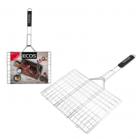 Миниатюра: Решетка д/барбекю 35*25*1,5см ECOS RD-104C