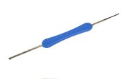 Миниатюра: Крючок для вязания 2.5мм, мет с пласт.руч