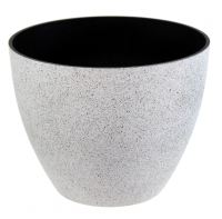 Миниатюра: Кашпо д/цветов 3,1л, 19*19*15см Гортензия,белый