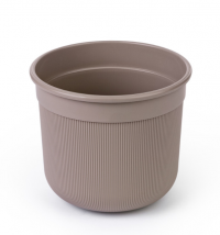 Миниатюра: Горшок-Кашпо д/цветов Сканди 5л с дренажной вставкой какао