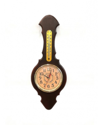 Миниатюра: Часы настенные с термометром 440*170*42мм Весна СЧК-167